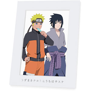 NARUTO キャラファインマット　サスケ　イタチ グッズ: NARUTO-ナルト- 疾風伝 描き下ろしイラスト うちは