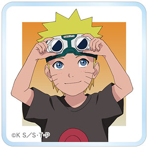 NARUTO-ナルト- 疾風伝 描き下ろしイラスト うずまきナルト B 過去と現在ver. アクリルステッカー