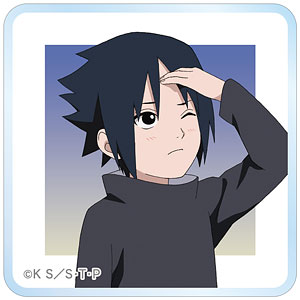 NARUTO-ナルト- 疾風伝 描き下ろしイラスト うちはサスケ B 過去と現在ver. アクリルステッカー