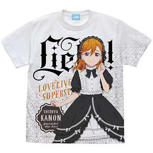 Tシャツ　[新品] 平安名すみれ 描き下ろしフルグラフィックTシャツ ロリータファッションVer. ホワイト Lサイズ 「ラブライブ!スーパースター!!」 描き下ろし 平安名 すみれ フルグラフィックTシャツ ロリータ