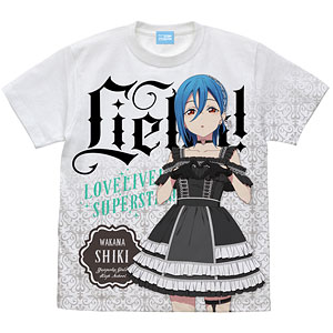 Tシャツ　[新品] 葉月恋 描き下ろしフルグラフィックTシャツ ロリータファッションVer. ホワイト Lサイズ 「ラブライブ!スーパースター!!」 描き下ろし 葉月 恋 両面フルグラフィックTシャツ『Sing！Shine