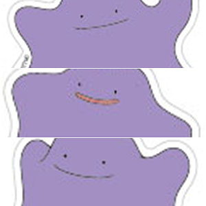 ポケットモンスター モバイルステッカー メタモン