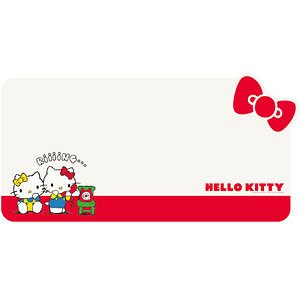 サンリオキャラクターズ ダイカットデスクマット Lサイズ ハローキティ