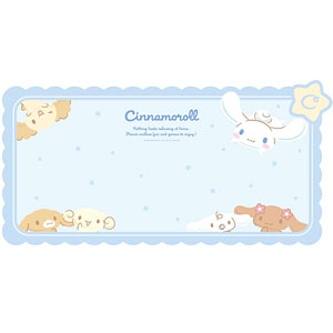 サンリオキャラクターズ ダイカットデスクマット Lサイズ シナモロール