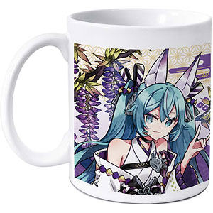 初音ミク 百鬼夜行 マグカップ 妖狐 藤