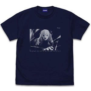 EVANGELION 使徒フラワーパターン Tシャツ/BLACK-XL（再販）[コスパ