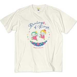 TVアニメ「王様ランキング」シーンイラストTシャツ4 バニラホワイト XL
