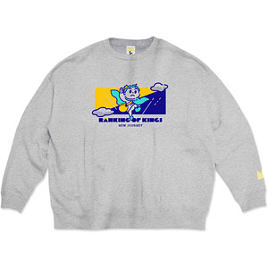 TVアニメ「王様ランキング」シーンイラストスウェット1 アッシュ M