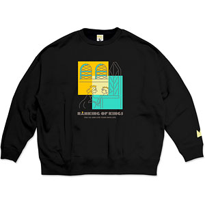 TVアニメ「王様ランキング」シーンイラストスウェット2 ブラック XL