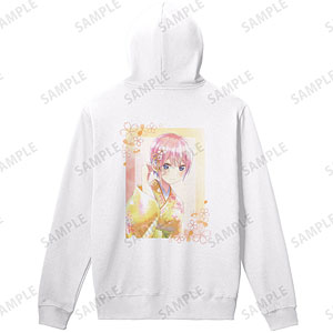 映画『五等分の花嫁』 中野一花 桜和装ver. Ani-Art aqua label バックプリントジップパーカー レディース L