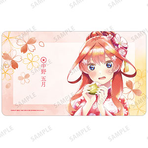アウターウェア　中野四葉(桜和装ver.) 描き下ろしイラスト Ani-Art aqua label バックプリントジップパーカー ホワイト メンズLサイズ 「映画 五等分の花嫁」 映画 五等分の花嫁_(サイズ/XL)_描き下ろしイラスト 中野四葉 桜