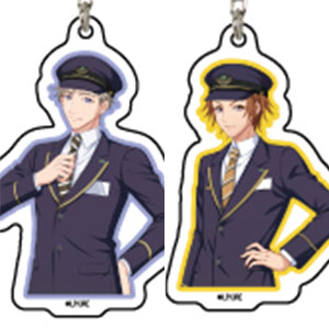 キーホルダー　【BOX】STATION IDOL LATCH! アクリルキーホルダー 06.駅員ver. vol.2(公式イラスト) 百瀬志生】アクリルキーホルダー STATION IDOL LATCH! 06 駅員