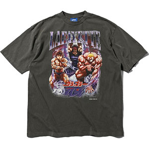 LFYT×グラップラー刃牙 HANMA BAKI TEE ヴィンテージ ブラック S[LFYT