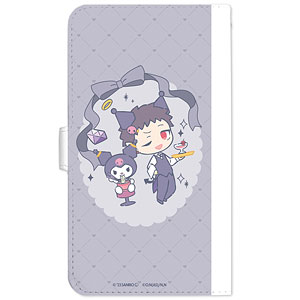 魔入りました！入間くん×サンリオキャラクターズ アンドロ・M・ジャズ × クロミ 手帳型スマホケース(L)