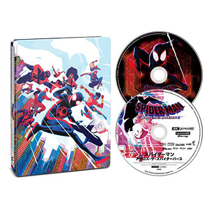 BD スパイダーマン：アクロス・ザ・スパイダーバース プレミアム・スチールブック・エディション 完全数量限定