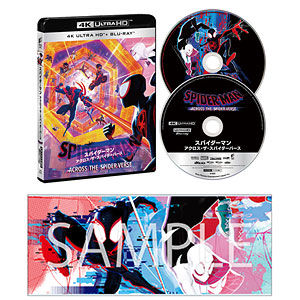BD スパイダーマン：アクロス・ザ・スパイダーバース ビジュアルタオル付限定版 4K ULTRA HD＆ブルーレイセット