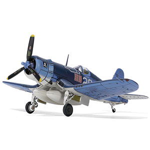 1/72 アメリカ軍 F4U-1 ヴォート コルセア アメリカ海兵隊 第17戦闘飛行隊 ジョリー・ロジャース 1944 アイラ・ケプフォード大尉機