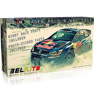 1/24 フォルクスワーゲン ポロ R WRC 2015 モンテカルロラリー ウィナー プラモデル