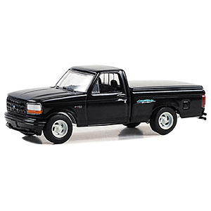Greenlight 1/64 1994 Ford F-150 SVT Lightning Diecast Model With Tonneau Cover - White Collectible Truck - View #2