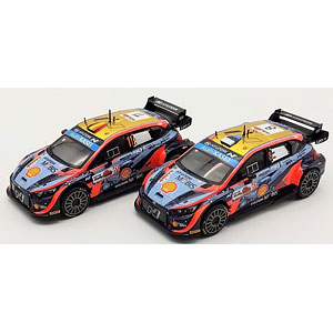 1/43 ヒョンデ i20 N Rally1 2022年ラリー・ジャパン 1-2フィニッシュ