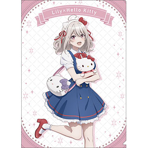 スパイ教室　リリィ　缶バッジ　サンリオ スパイ教室 クリアファイル リリィ×ハローキティ サンリオ