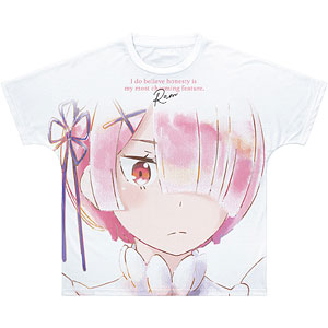 Re：ゼロから始める異世界生活 ラム Ani-Art aqua label フルグラフィックTシャツ ユニセックス S