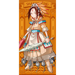シャーマンキング　等身大タペストリー　2点 SHAMAN KING』 描き下ろし等身大タペストリー (2)ハオ[メディコス
