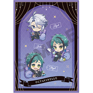 ツイステッドワンダーランド シングルクリアファイル オクタヴィネル クッション