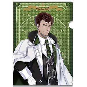 スペードの国のアリス ～Wonderful Black World～ クリアファイル デザイン07(ハンニバル=ゴールド)