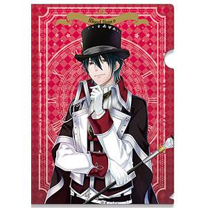 スペードの国のアリス ～Wonderful Black World～ クリアファイル デザイン08(ブラッド=デュプレ)