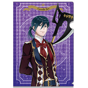 スペードの国のアリス ～Wonderful Black World～ クリアファイル デザイン10(トゥイードル=ディー)