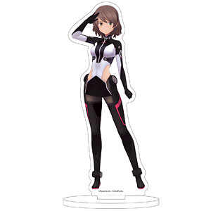 キャラアクリルフィギュア「アリス・ギア・アイギス」114/尾長晶乃 専用スーツVer.(公式イラスト)