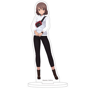 キャラアクリルフィギュア「アリス・ギア・アイギス」119/尾長晶乃 私服Ver.(公式イラスト)
