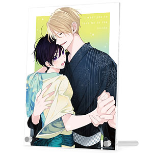 ナカまであいして アクリルバッジ アクリルスタンド セット 百瀬あん『ナカまであいして』 「GUSH 18周年展示会 Le bouquet
