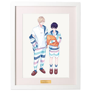 ナカまであいして 百瀬あん先生 描き下ろしイラスト 常盤＆楪 お泊まりver. キャラファイングラフ