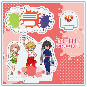 アクリルフィギュアプレート「I★CHU PROJECT」19/F∞F ペイントver.(POP Artイラスト)