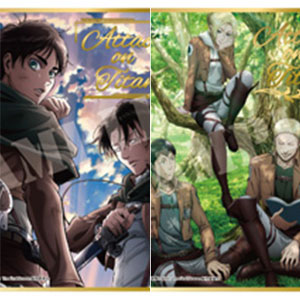 TVアニメ「進撃の巨人」 ビジュアル色紙コレクション 8個入りBOX