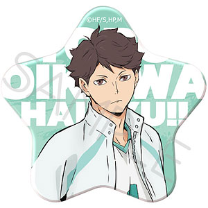 『ハイキュー！！』第7弾 星型缶バッジYG (及川徹)