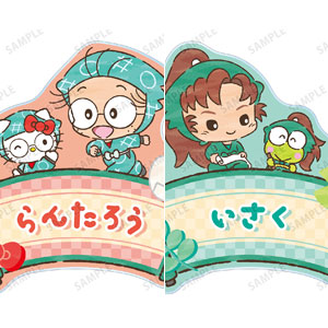 忍たま乱太郎×サンリオキャラクターズ トレーディングアクリルネームプレート 9個入りBOX