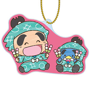 忍たま乱太郎×サンリオキャラクターズ 福富しんべヱ×タキシードサム BIGアクリルキーホルダー