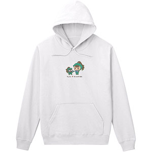 忍たま乱太郎×サンリオキャラクターズ 中在家長次×バッドばつ丸 パーカー メンズ L