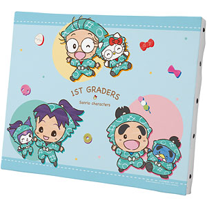 忍たま乱太郎×サンリオキャラクターズ 六年生集合 キャンバスボード