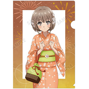 青春ブタ野郎はおでかけシスターの夢を見ない 描き下ろし 梓川花楓 浴衣ver. クリアファイル
