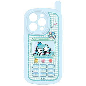 サンリオキャラクターズ iPhone 15 Pro 対応レトロガラケー風ケース ハンギョドン