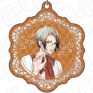 あやかし恋廻り キラキラ両面キーホルダー 倉橋秋泰 あや恋×めいこい コラボ記念ショップ