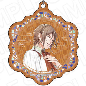 あやかし恋廻り キラキラ両面キーホルダー 愛染鏡之助 あや恋×めいこい コラボ記念ショップ