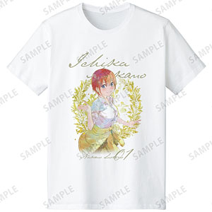 Tシャツ　中野一花 ラグランTシャツ ホワイト×ブラック XLサイズ 「五等分の花嫁∽× ZOZOTOWN」 con-para_akrgtb001-005