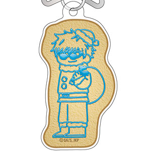 呪術廻戦 ジロリアイシングクッキー風アクリルキーホルダー～クリスマス 懐玉・玉折ver.～ (五条悟)