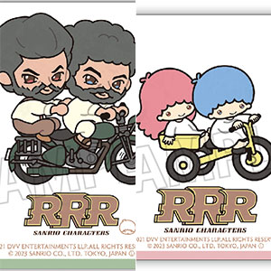 RRR ダイカットステッカーセット ラーマ＆ビーム×キキ＆ララ(バイク)