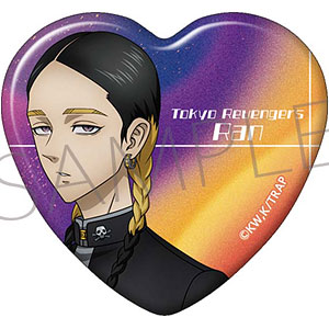 東京リベンジャーズ ハート缶バッジ 佐野万次郎 TVアニメ『東京リベンジャーズ』 ハート型缶バッジ 佐野 万次郎